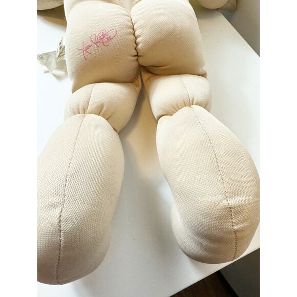 Vintage Cabbage Patch Kids Doll Head Marker 8 Lemon Blonde Ponytails Blue eyes - Picture 9 of 11